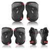 Protective Gear Set for Adult Youth, Knee Pads Elbow Pads
