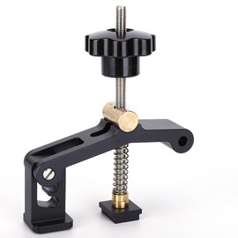 Woodworking Sliding Chute Holder Aluminum Alloy Brass 3-Steps Positioning Tool 10cm