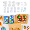 20pcs Polymer Clay Cutters Display Shelf Set – Miniature Clay