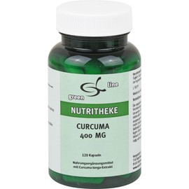 Green Line Nutritheke Curcuma 400 mg Capsules, Pack of 120 Capsules