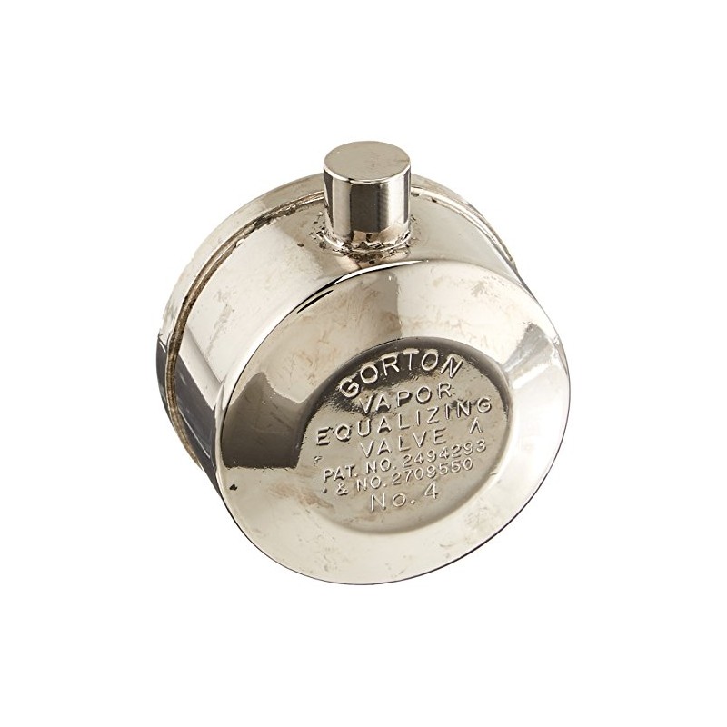 Gorton 4#S 1/8" Chrome Angel Valve, Orifice Size Equal to