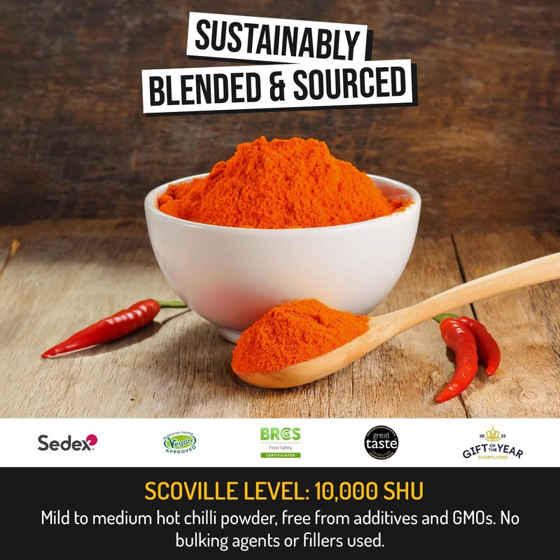 Spicentice Premium Chilli Powder 200g - 100% Natural - Additive