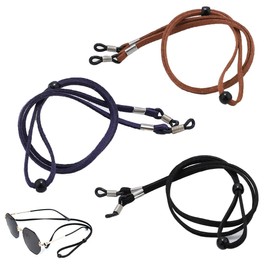 hzbaiyi 3 Pcs Glasses Strap,Glasses Chain For Women,Sunglasses Strap,Adjustable Glasses Chains For Women Men