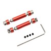2PCS Front Rear Center Drive Shaft Aluminum Alloy Wear Resistant