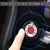 TOOLEPIC Car Push Start Button Cover for Mustang 2015-2014, Engine