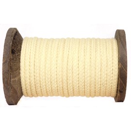 Fms Ravenox Twisted Kevlar Rope | Braided Kevlar Cord | (Braided)(1/8-in x 10 FT) Kite String, Winch Lines, Spear and Fishing Line, Bug Out Bags, Utility Rope | Braided or Twisted | Made in The USA