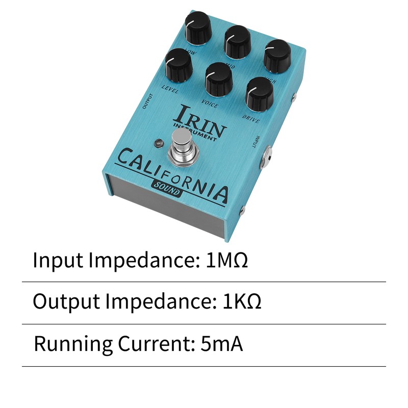 IRIN Mini Guitar Effect Pedal VOX AC30 Speaker Simulator Cabinet