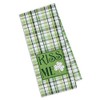 1 X Kiss Me Embellished Dish Towel