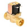 Cunyuer DC 12V 3/4 Inch Normally Closed Brass Electric Solenoid