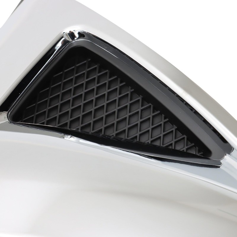 GXYWADY Front Grille Chrome with Black Insert Replacement for Tacoma