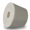 Rubber Stopper- Size 8- Drilled