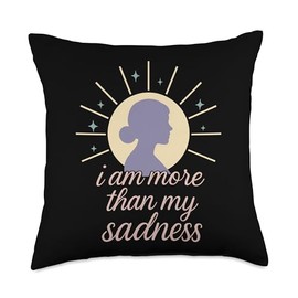 Postpartum Depression PPD Warrior Maternal Mental Health Throw Pillow