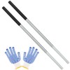 EVCUHASL 2 Pcs Winding Bars for Garage Door Torsion Spring