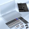 Nicpro Black Metal 2.0 Mechanical Pencil Set with Case, 3