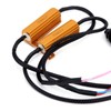 2pcs 3157A LED Decoder 50W Load Resistor Flash Error Free
