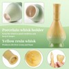 4pcs Matcha Set, Matcha Whisk Set - Matcha Whisk Plastic(Yellow),