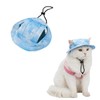 FORGEMATE Adjustable Sun Protection Hat for Indoor Cats, Waterproof Fisherman