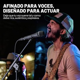 Phenyx Pro Micrófono Vocal Dinámico Supercardioide XLR PM-26