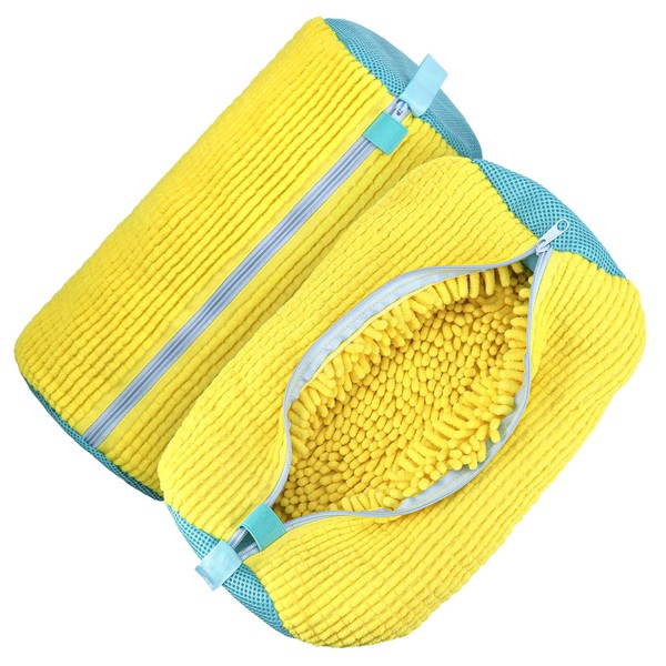 Kssvzz 2Pcs Shoe Washing Machine Bag, Trainer Washing Machine Bag