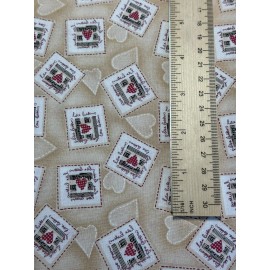 Red Rooster Love Potion #9 quilt fabric by Red Rooster style 2209 Pattern 11938 color BEI1