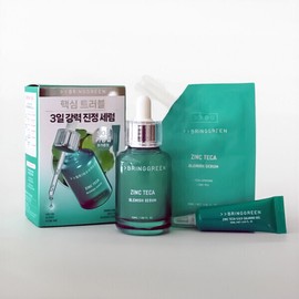 Bring Green Zinc Teca Trouble Serum 50ml+25ml Refill (+ S.O.S Spot Gel) / 브링그린 징크테카 트러블 세럼 50ml+25ml리필(+ S.O.S 스팟 젤)