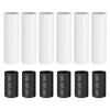 PATIKIL 3" Tall Candle Covers Sleeves, 6Pcs Metal E12 Chandelier
