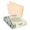 Pendaflex File Folders, Letter Size, Manila, 1/2 Cut, 100/BX (752