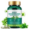 Chlorophyll Body Deodorizing Supplement for Digestion/Gut Health Support, Internal Deodorant