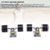 Generic Longboard Skateboard Trucks and Wheels Set, 55 X 45mm