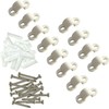 Wire Shelf Loop Clips 12Pcs Small Shelf Clips with Screws