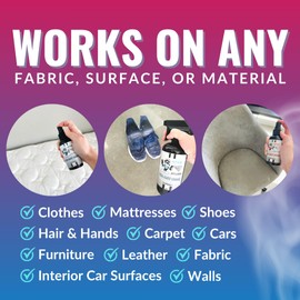 The Stink Solution Unscented Odor Eliminator, Fragrance Free Odor Neutralizer for Home Safe & Very Effective Scent Free Deodorizer 1 4oz, 16 oz Bottle