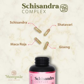 Schisandra Shatavari Complex 60caps Balance Hormonal Mujer Sin Sabor