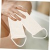 Baluue Dual Sided Bath Mitts Natural Sisal Jute Exfoliating Gloves