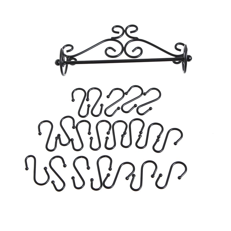 MyGift Necklace Holder Wall Mount, Set of 2 Jewelry Organizer