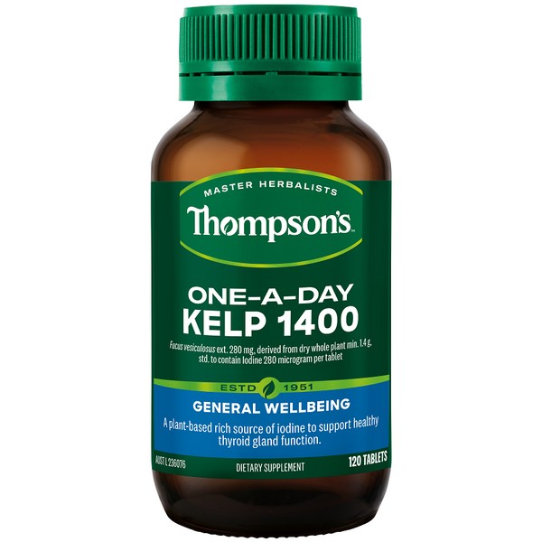 Thompson's Kelp 1400 One-a-Day Tablets 120
