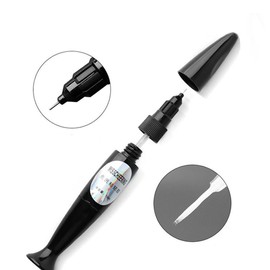 Nail Art Parts Gel Pen + Brush - Parts Gel Pen / 네일 아트 파츠젤 펜+붓 - 파츠젤 펜