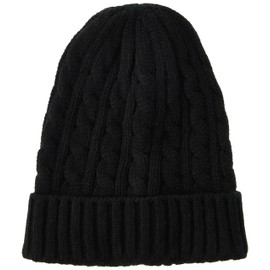 New Hattan Knit Cap, Black