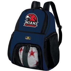 Broad Bay Miami University Soccer Backpack Volleyball Bag Navy
