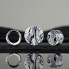 COOEAR Ear Plugs Tunnels Piercing Gauges for Ears, Double Flared