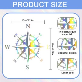 BQRKOTM 2 stk Artikel Kompass Aufkleber, Aufkleber kompass,Kompass Off Road Sport Trail Aufkleber,Stoßstangen Motorhaube Aufkleber,Berg Kompass Offroad Sticker Seitentür Universal Aufkleber