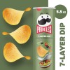 Pringles 7-Layer Dip Potato Crisps Chips, Lunch Snacks, 5.5 oz