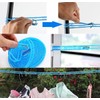 (2 pieces) Laundry Clothesline Approx. 16.4 ft (5 m) Windproof