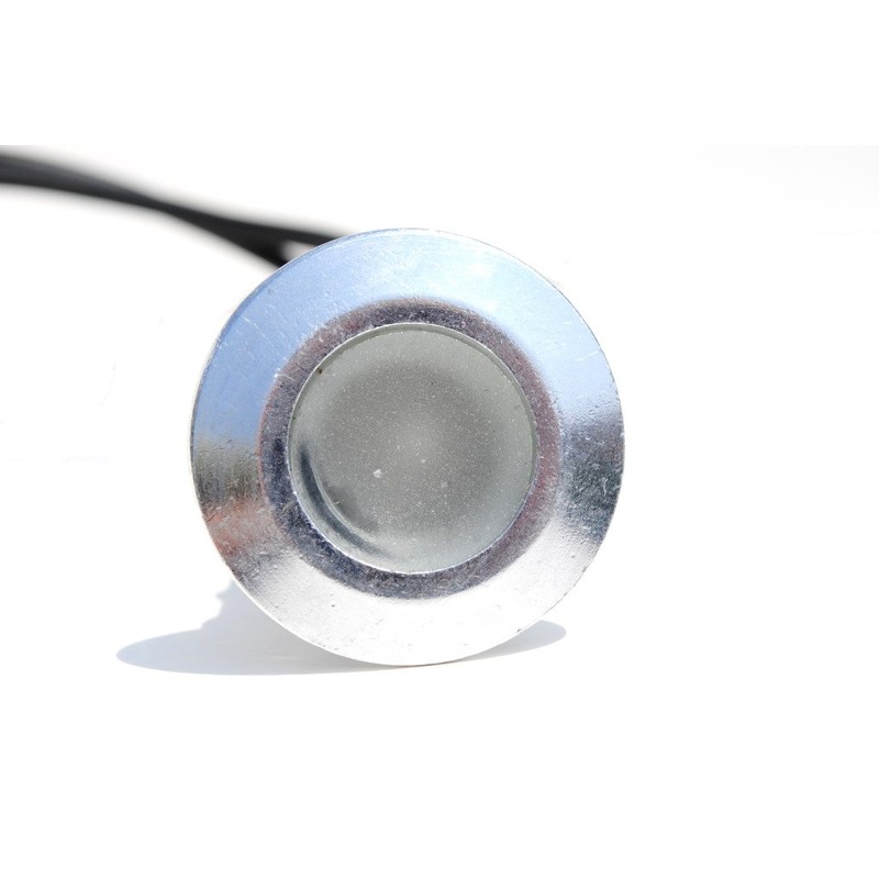 10 Compact Recessed Small White LED Lights Lighting Wood Deck
