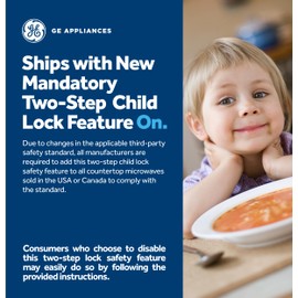 GE GCST09U1WSS Countertop Microwave Oven, Scan-to-Cook WiFi-Connectivity, 900 Watts, Smart Home & Kitchen Essentials, Child-Lock Technology 0.9 Cu. Ft, Stainless Steel