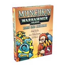 Pegasus Spiele Munchkin Warhammer 17017G 40,000: Wrath and Wizardry
