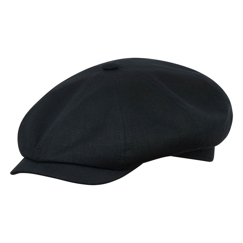 Sterkowski 100% Linen Summer 8 Panel Gatsby Vintage Flat Cap