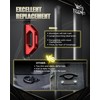 RENO Tie Down Hooks, Aluminium Bed Tie Down Anchors D