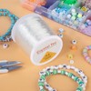SUTOUG 0.8mm Elastic String for Bracelets, 100m Crystal Elastic Cord for