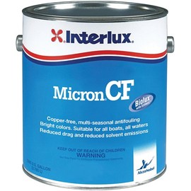 Interlux YBD103/QT Micron CF Antifouling Paint - Black, Quart