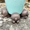 Darthome Rabbit Pot Stands Set Of 3 Resin Animal Flower